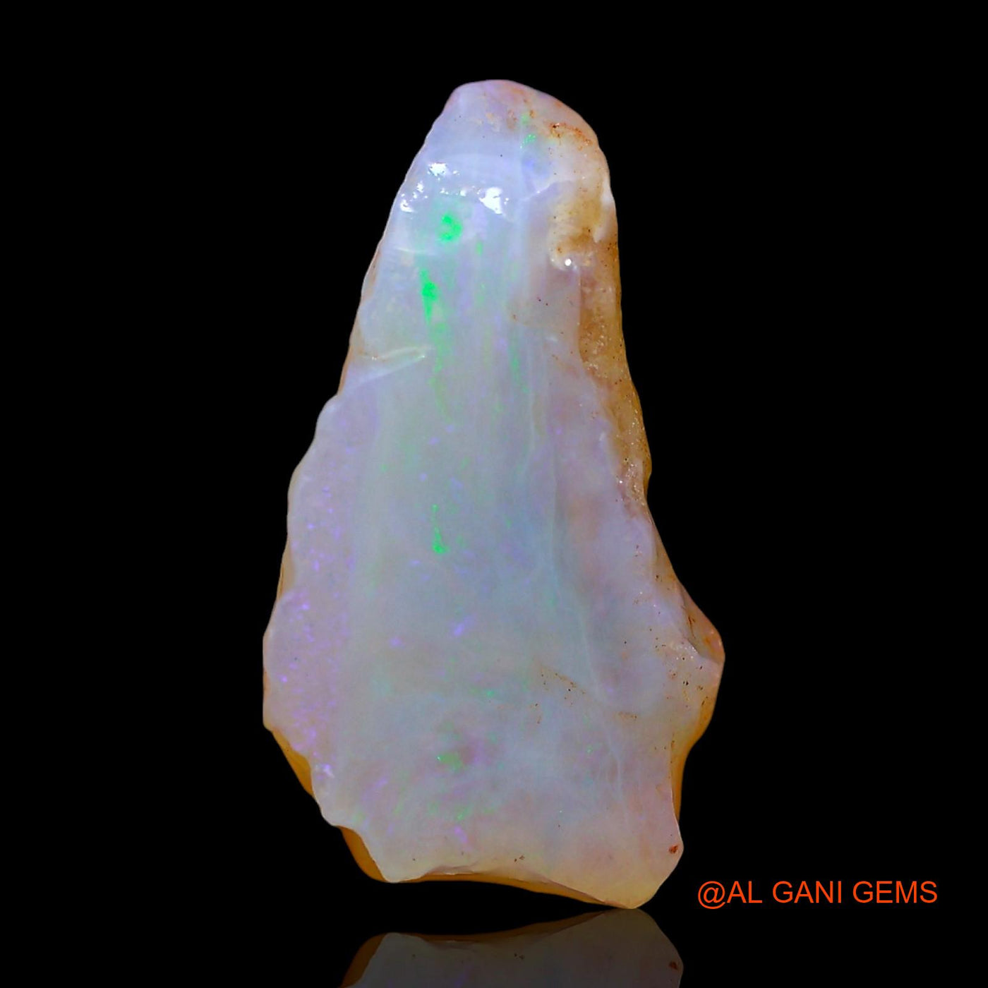 5.00 Cts Natural Australian Fire Opal Loose Gemstone Fancy Rough 17x10x6 mm RE-161
