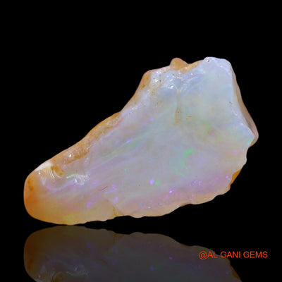 5.00 Cts Natural Australian Fire Opal Loose Gemstone Fancy Rough 17x10x6 mm RE-161