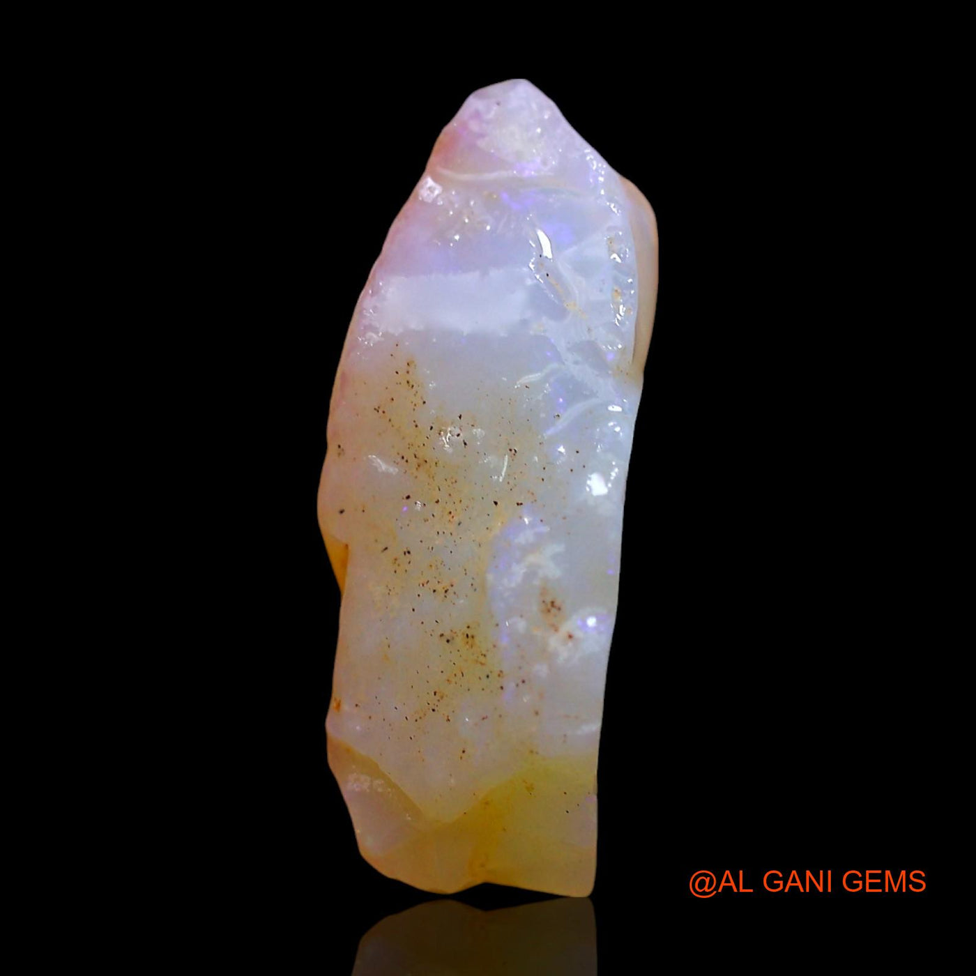5.00 Cts Natural Australian Fire Opal Loose Gemstone Fancy Rough 17x10x6 mm RE-161
