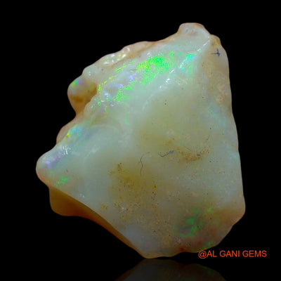 Natural Untreated Fire Opal Loose Gemstone Fancy Rough From Australia 6.00 Cts 13x12x12 mm RE-164