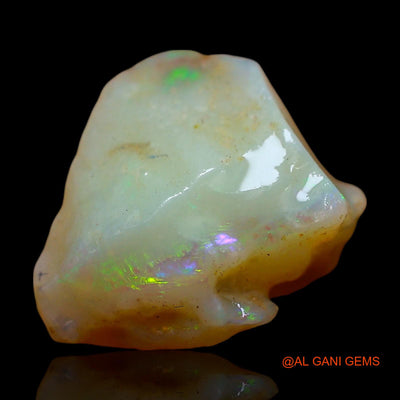 Natural Untreated Fire Opal Loose Gemstone Fancy Rough From Australia 6.00 Cts 13x12x12 mm RE-164