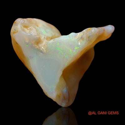 Natural Untreated Fire Opal Loose Gemstone Fancy Rough From Australia 6.00 Cts 13x12x12 mm RE-164