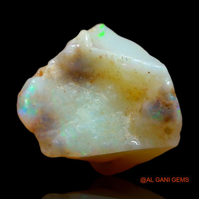 Natural Untreated Fire Opal Loose Gemstone Fancy Rough From Australia 6.00 Cts 13x12x12 mm RE-164