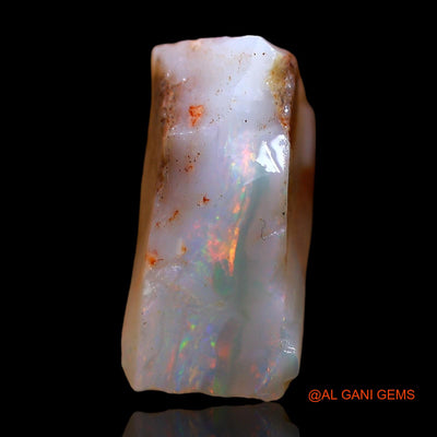 Natural Untreated Fire Opal Loose Gemstone Fancy Rough From Australia 7.00 Cts 13x11x7 mm RE-167