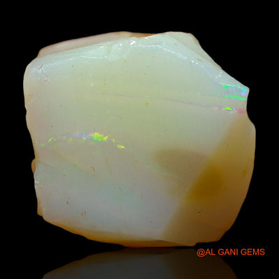 Natural Fire Opal Gemstone 11.00 Cts Loose Fancy Rough From Australia 12x11x11 mm RE-168
