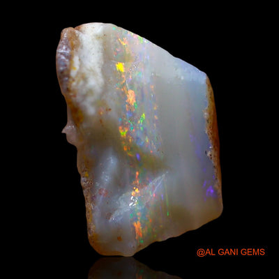 5.00 Cts Natural Australian Fire Opal Loose Gemstone Fancy Rough 13x12x7 mm RE-169
