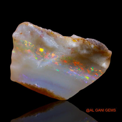 5.00 Cts Natural Australian Fire Opal Loose Gemstone Fancy Rough 13x12x7 mm RE-169
