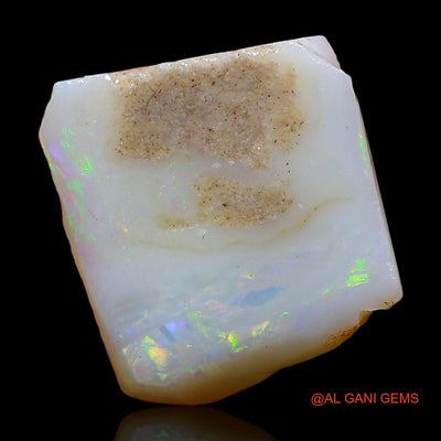 Natural Untreated Fire Opal Loose Gemstone Fancy Rough From Australia 5.00 Cts 13x12x5 mm RE-170