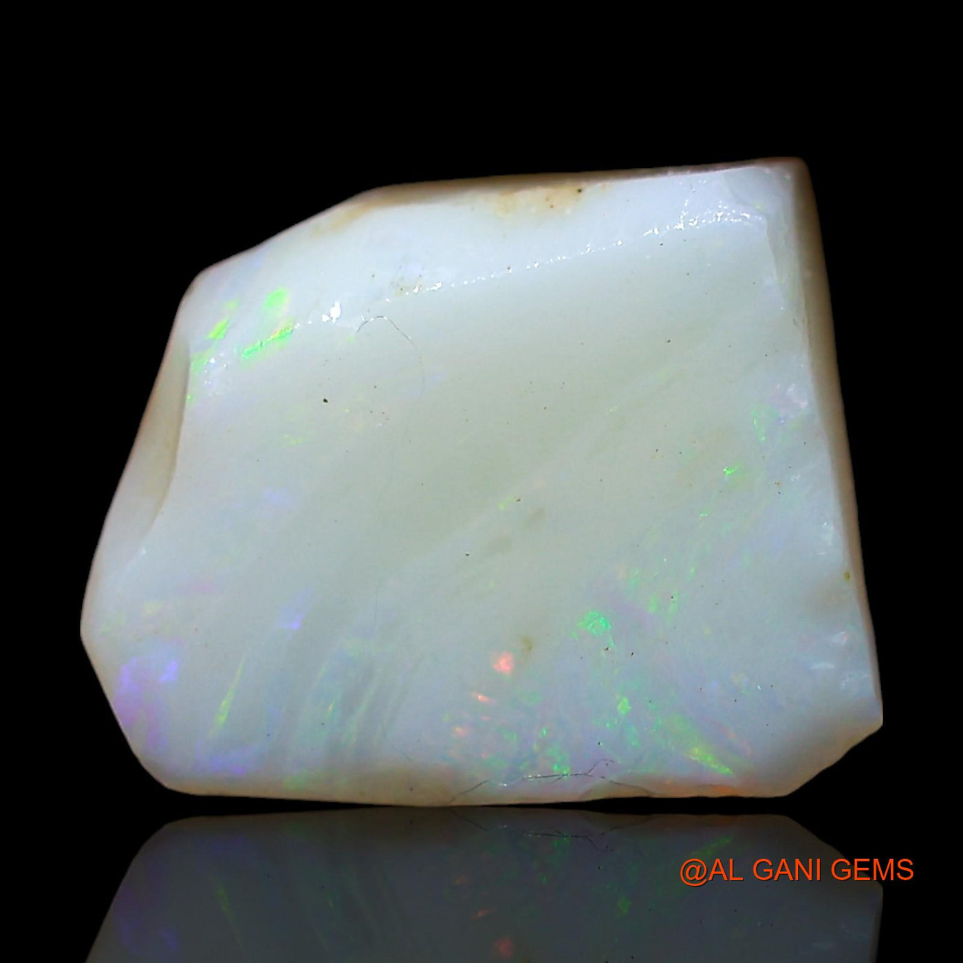 Natural Untreated Fire Opal Loose Gemstone Fancy Rough From Australia 5.00 Cts 13x12x5 mm RE-170
