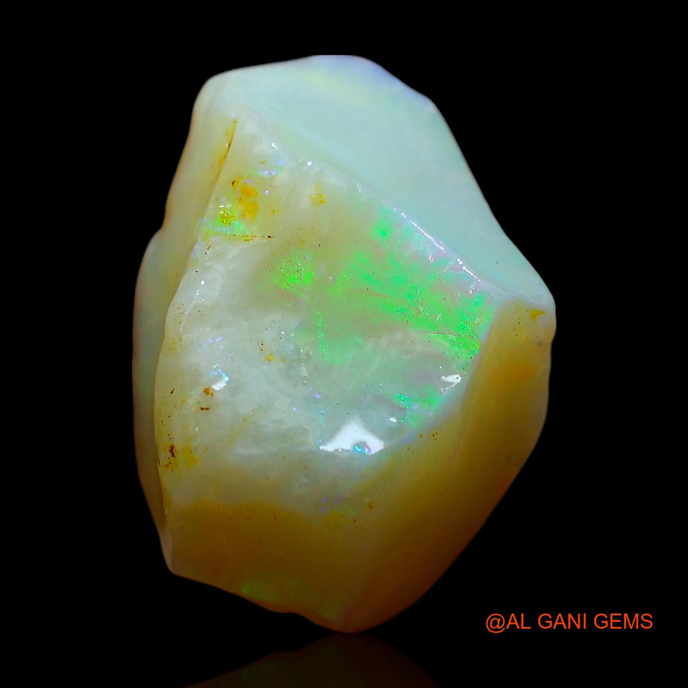 5.00 Cts Natural Australian Fire Opal Fancy Rough Loose Gemstone For Jewelry 15x11x6 mm RE-182