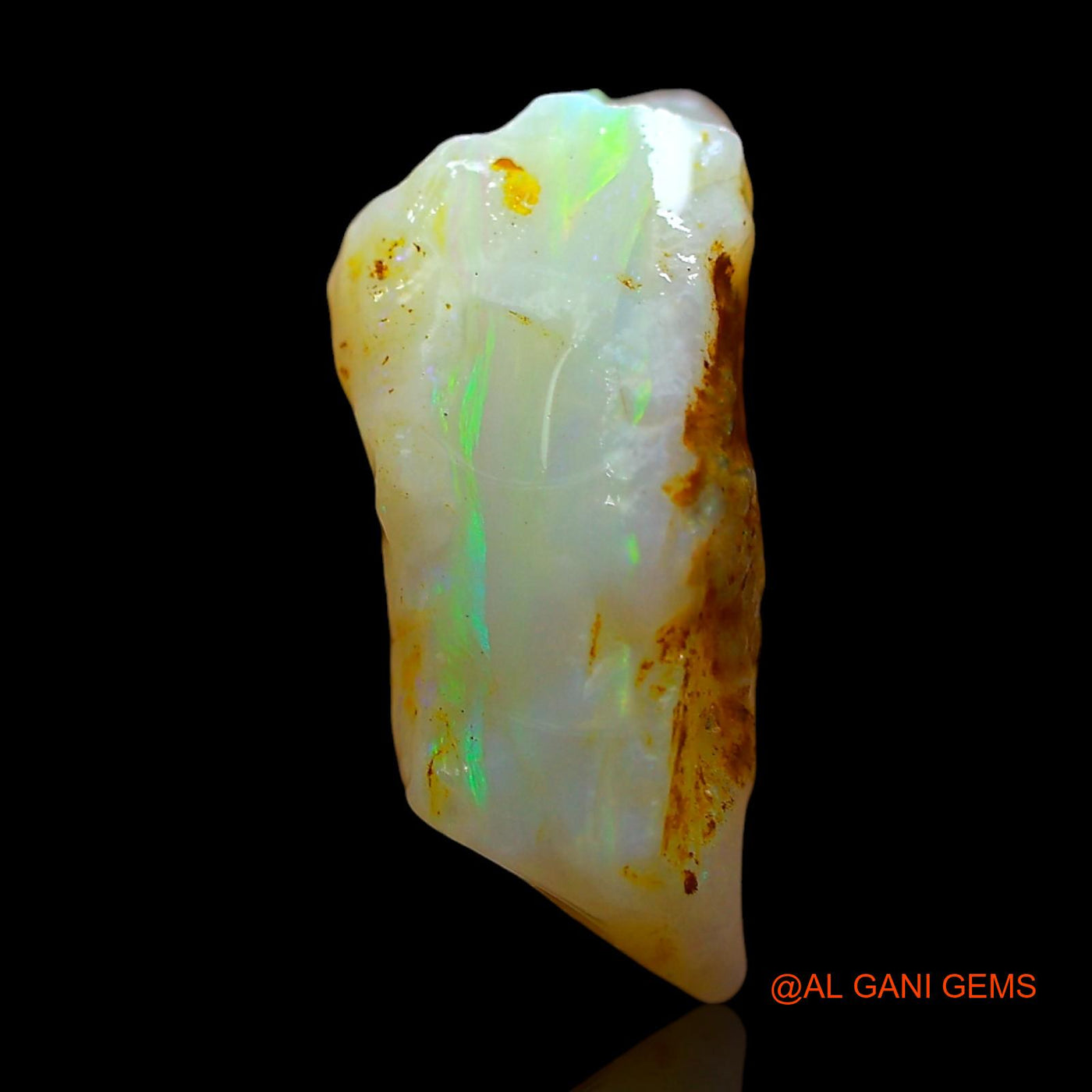 5.00 Cts Natural Australian Fire Opal Fancy Rough Loose Gemstone For Jewelry 15x11x6 mm RE-182