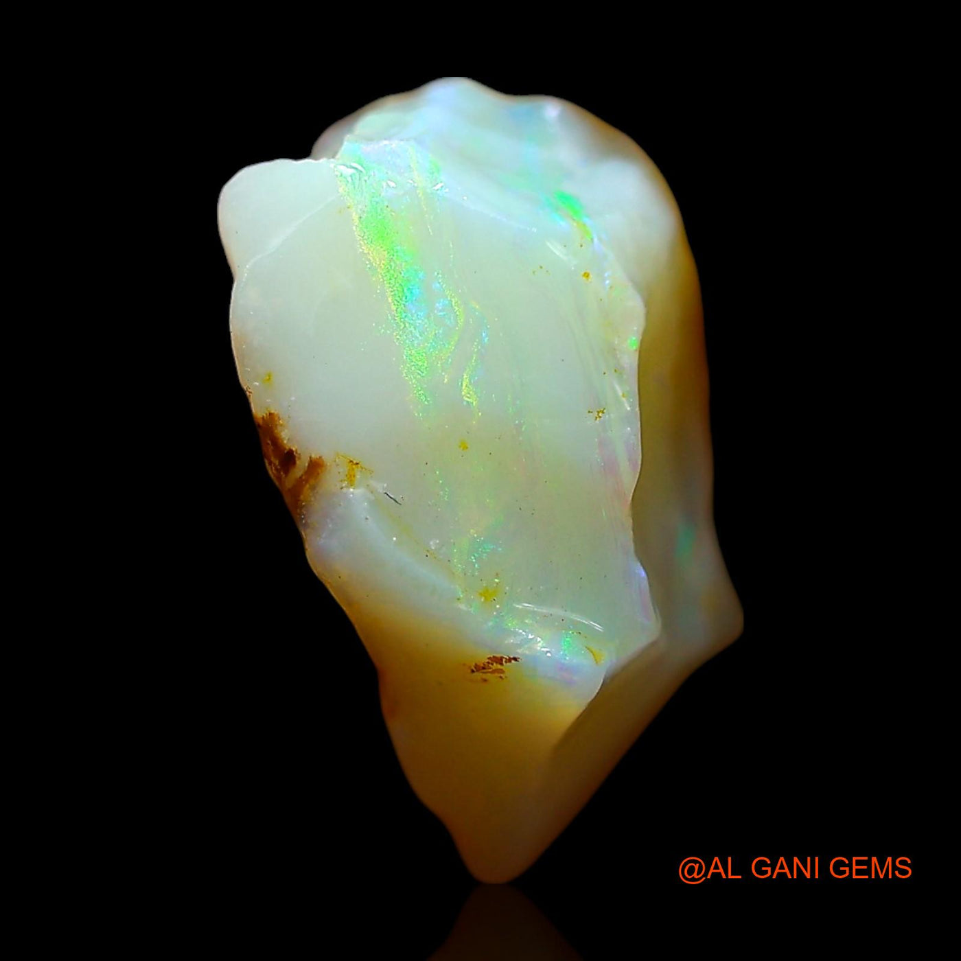 5.00 Cts Natural Australian Fire Opal Fancy Rough Loose Gemstone For Jewelry 15x11x6 mm RE-182