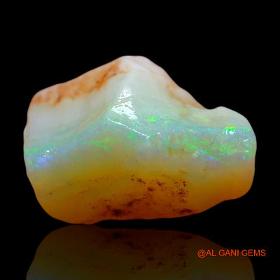 5.00 Cts Unheated Australian Fire Opal Loose Gemstone Fancy Rough Natural 14x8x9 mm RE-183