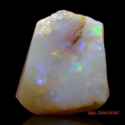 Natural Untreated Fire Opal Loose Gemstone Fancy Rough From Australia 6.00 Cts 13x11x6 mm RE-186