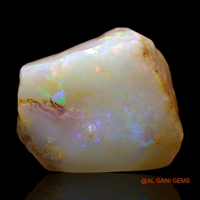 Natural Untreated Fire Opal Loose Gemstone Fancy Rough From Australia 6.00 Cts 13x11x6 mm RE-186