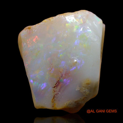 Natural Untreated Fire Opal Loose Gemstone Fancy Rough From Australia 6.00 Cts 13x11x6 mm RE-186