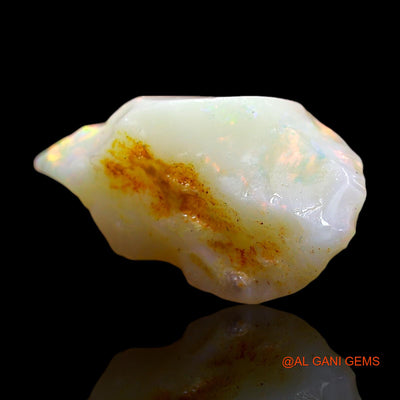 3.00 Cts Unheated Australian Fire Opal Loose Gemstone Fancy Rough Natural 16x9x6 mm RE-187