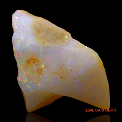Natural Fire Opal Gemstone 3.00 Cts Loose Fancy Rough From Australia 16x11x7 mm RE-189