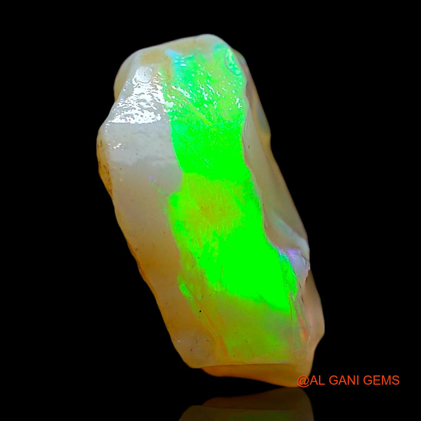 4.00 Cts Natural Australian Fire Opal Fancy Rough Loose Gemstone For Jewelry 15x9x5 mm RE-191