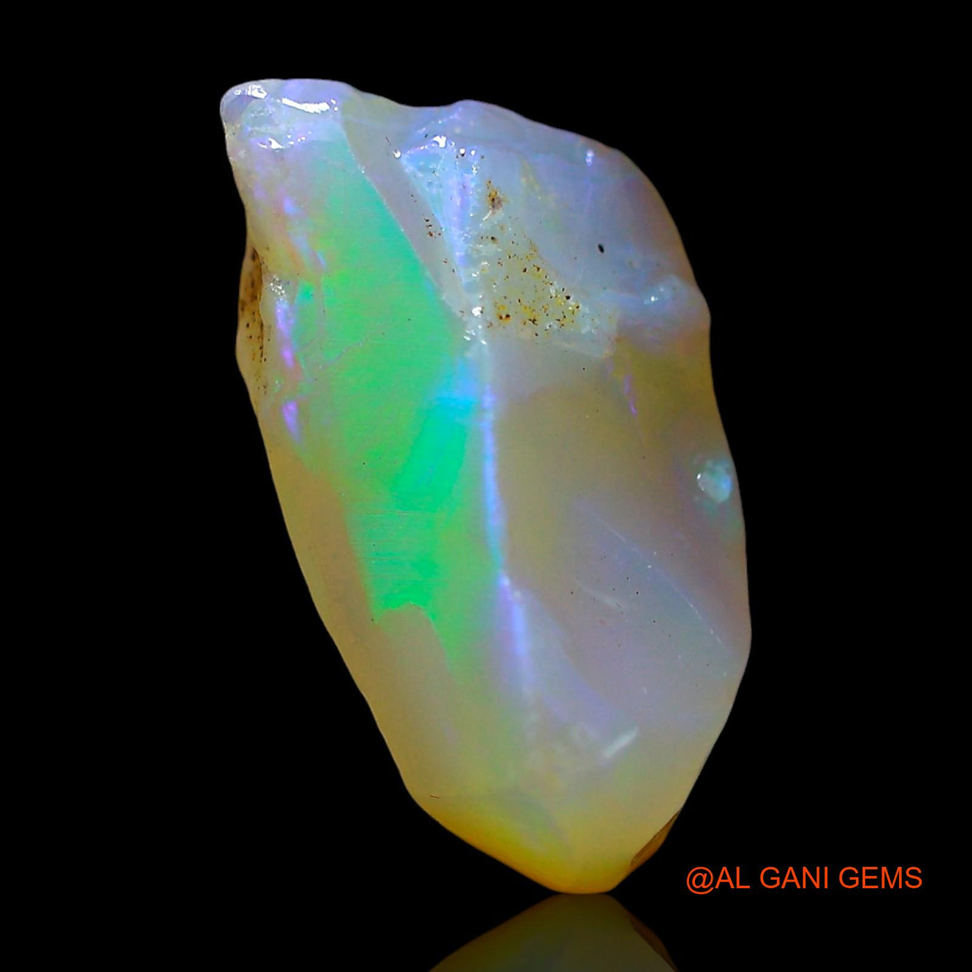 4.00 Cts Natural Australian Fire Opal Fancy Rough Loose Gemstone For Jewelry 15x9x5 mm RE-191
