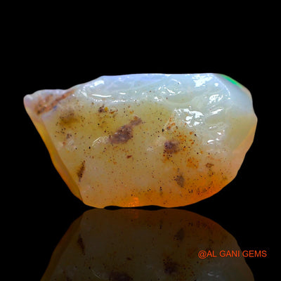 4.00 Cts Natural Australian Fire Opal Fancy Rough Loose Gemstone For Jewelry 15x9x5 mm RE-191