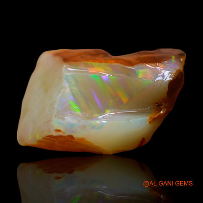 5.00 Cts Natural Australian Fire Opal Fancy Rough Loose Gemstone For Jewelry 13x13x7 mm RE-192