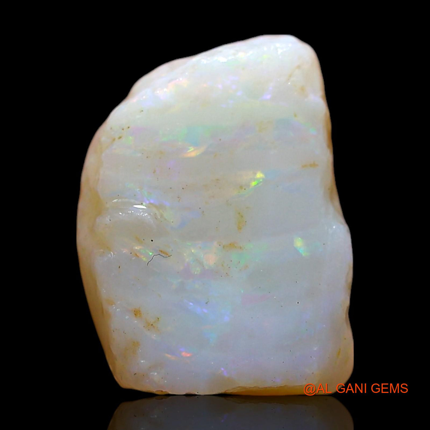 5.00 Cts Natural Australian Fire Opal Loose Gemstone Fancy Rough 13x9x6 mm RE-194