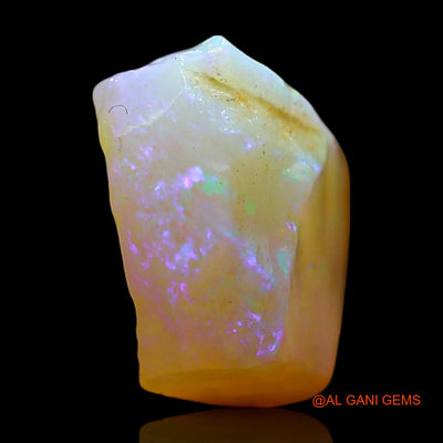 Natural Fire Opal Gemstone 4.00 Cts Loose Fancy Rough From Australia 10x10x6 mm RE-199