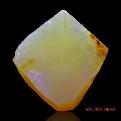 Natural Fire Opal Gemstone 4.00 Cts Loose Fancy Rough From Australia 10x10x6 mm RE-199