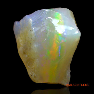 3.00 Cts Natural Australian Fire Opal Loose Gemstone Fancy Rough 12x10x5 mm RE-200