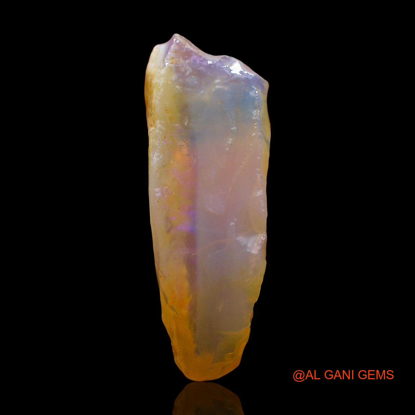 11.00 Cts Natural Australian Fire Opal Fancy Rough Loose Gemstone For Jewelry 28x10x8 mm RE-203