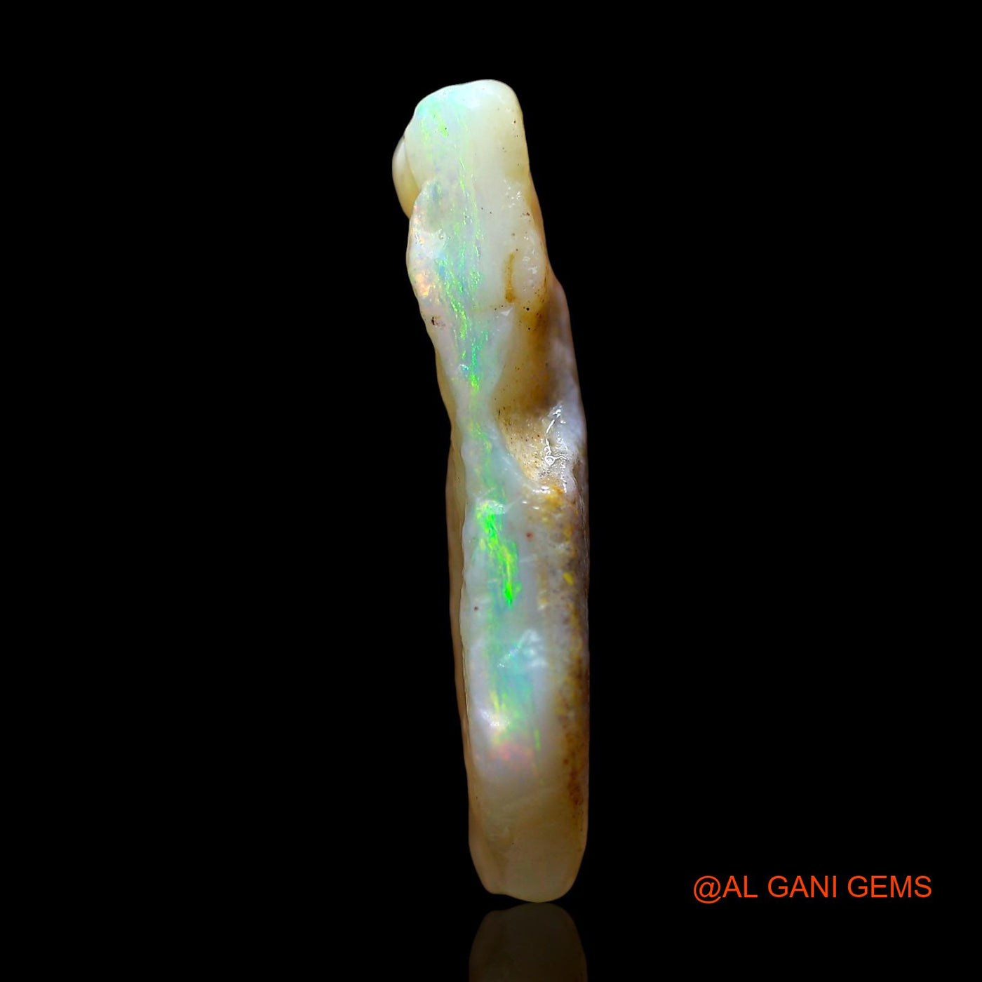 7.00 Cts Natural Australian Fire Opal Fancy Rough Loose Gemstone For Jewelry 23x17x3 mm RE-204