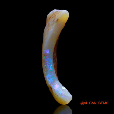 Natural Untreated Fire Opal Loose Gemstone Fancy Rough From Australia 5.00 Cts 26x12x4 mm RE-205