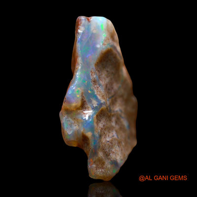 11.00 Cts Natural Australian Fire Opal Loose Gemstone Fancy Rough 20x15x8 mm RE-213