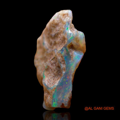 11.00 Cts Natural Australian Fire Opal Loose Gemstone Fancy Rough 20x15x8 mm RE-213
