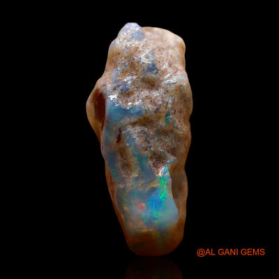 11.00 Cts Natural Australian Fire Opal Loose Gemstone Fancy Rough 20x15x8 mm RE-213