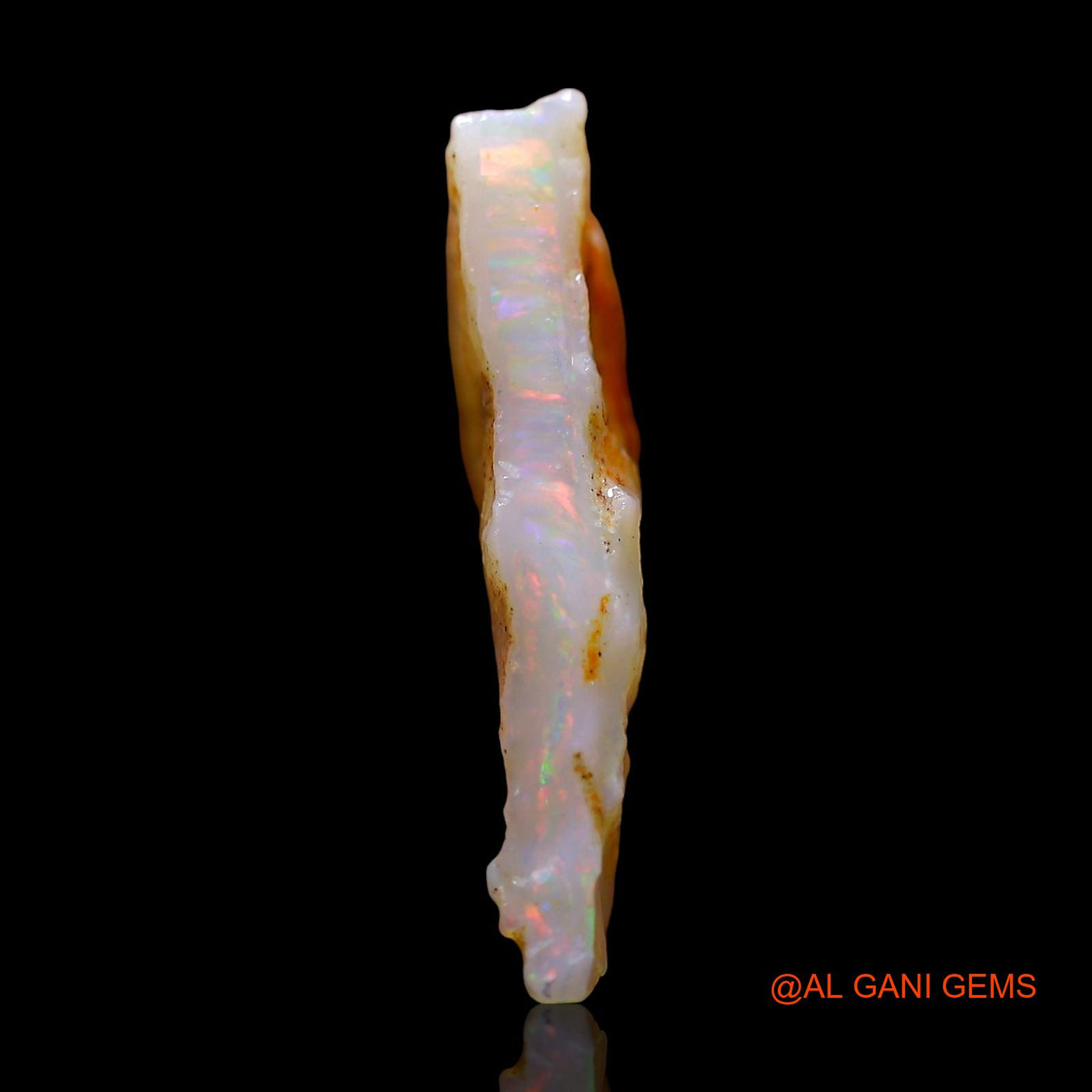 6.00 Cts Natural Australian Fire Opal Fancy Rough Loose Gemstone For Jewelry 21x15x4 mm RE-216
