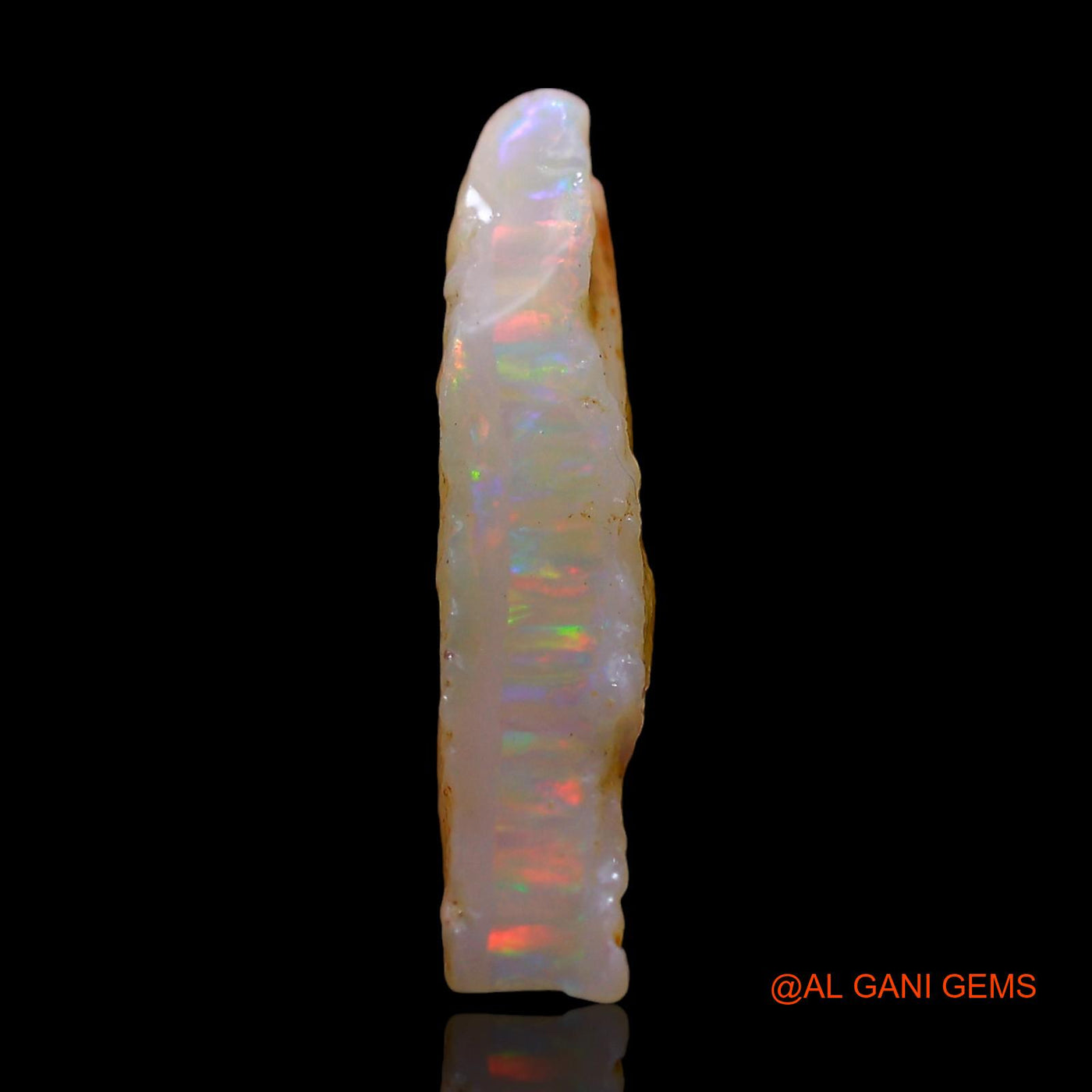 6.00 Cts Natural Australian Fire Opal Fancy Rough Loose Gemstone For Jewelry 21x15x4 mm RE-216