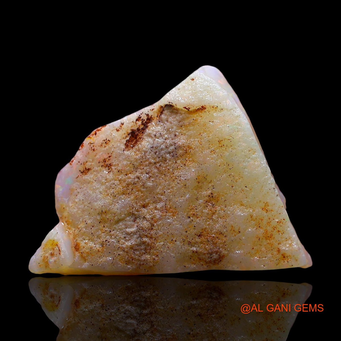 6.00 Cts Natural Australian Fire Opal Fancy Rough Loose Gemstone For Jewelry 21x15x4 mm RE-216