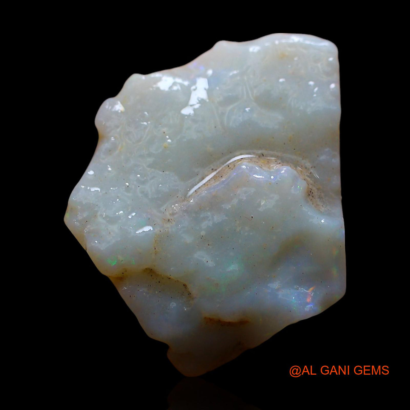 10.00 Cts Natural Australian Fire Opal Loose Gemstone Fancy Rough 20x15x6 mm RE-218