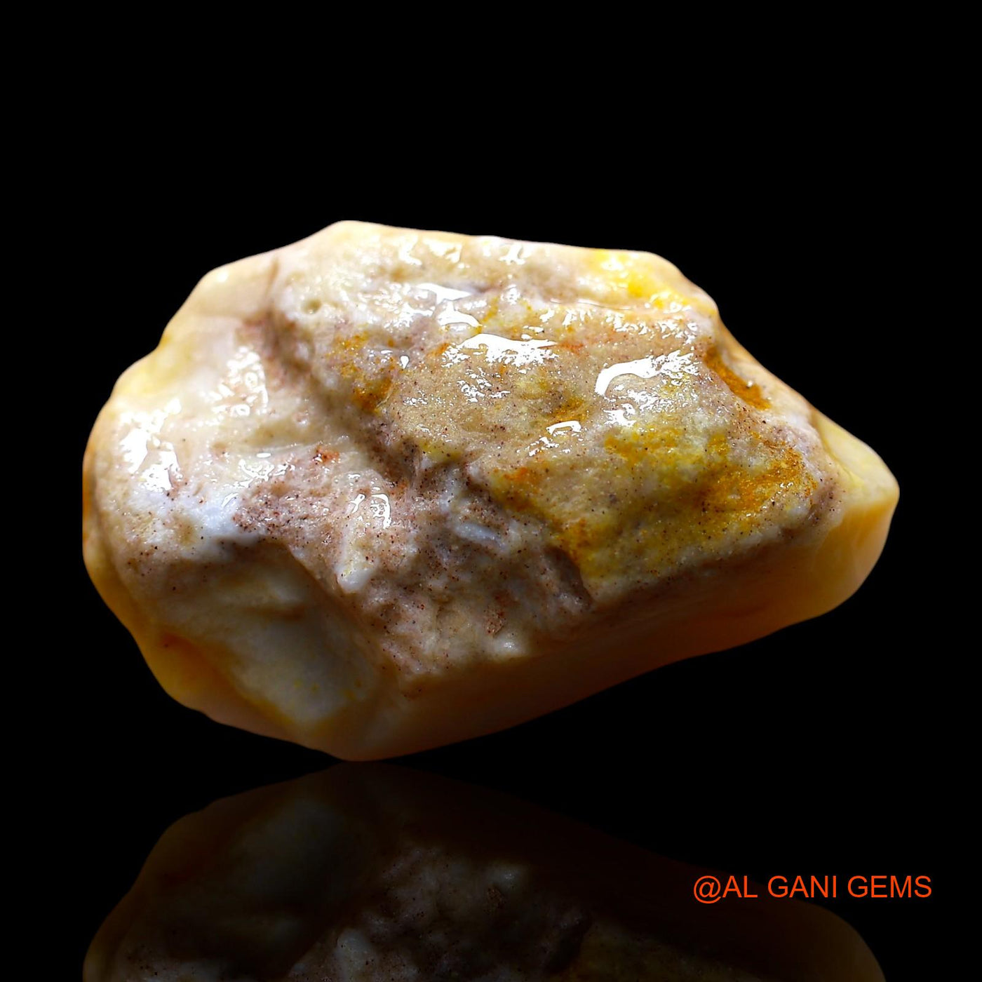9.00 Cts Natural Australian Fire Opal Loose Gemstone Fancy Rough 22x14x6 mm RE-219