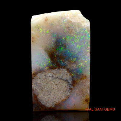 Natural Fire Opal Gemstone 6.00 Cts Loose Fancy Rough From Australia 19x11x3 mm RE-221