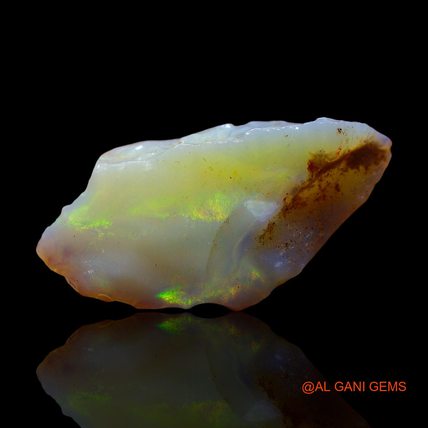 7.00 Cts Natural Australian Fire Opal Fancy Rough Loose Gemstone For Jewelry 23x12x7 mm RE-223