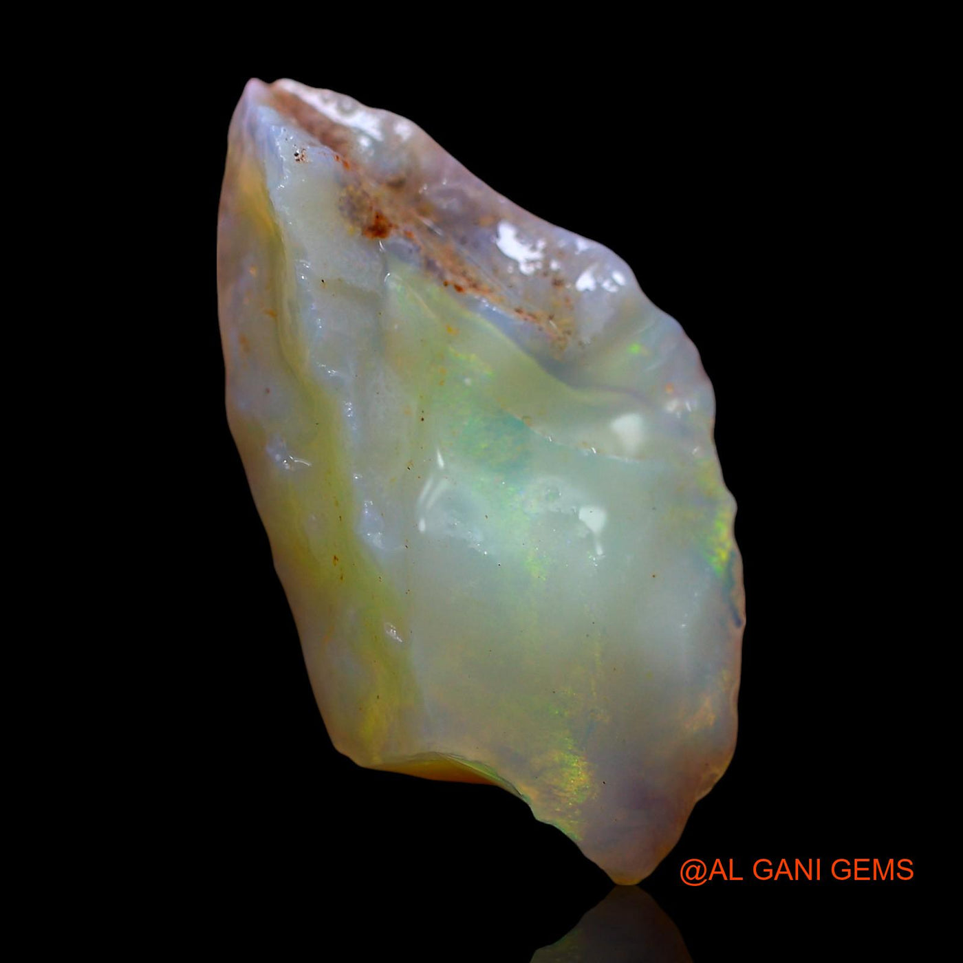 7.00 Cts Natural Australian Fire Opal Fancy Rough Loose Gemstone For Jewelry 23x12x7 mm RE-223