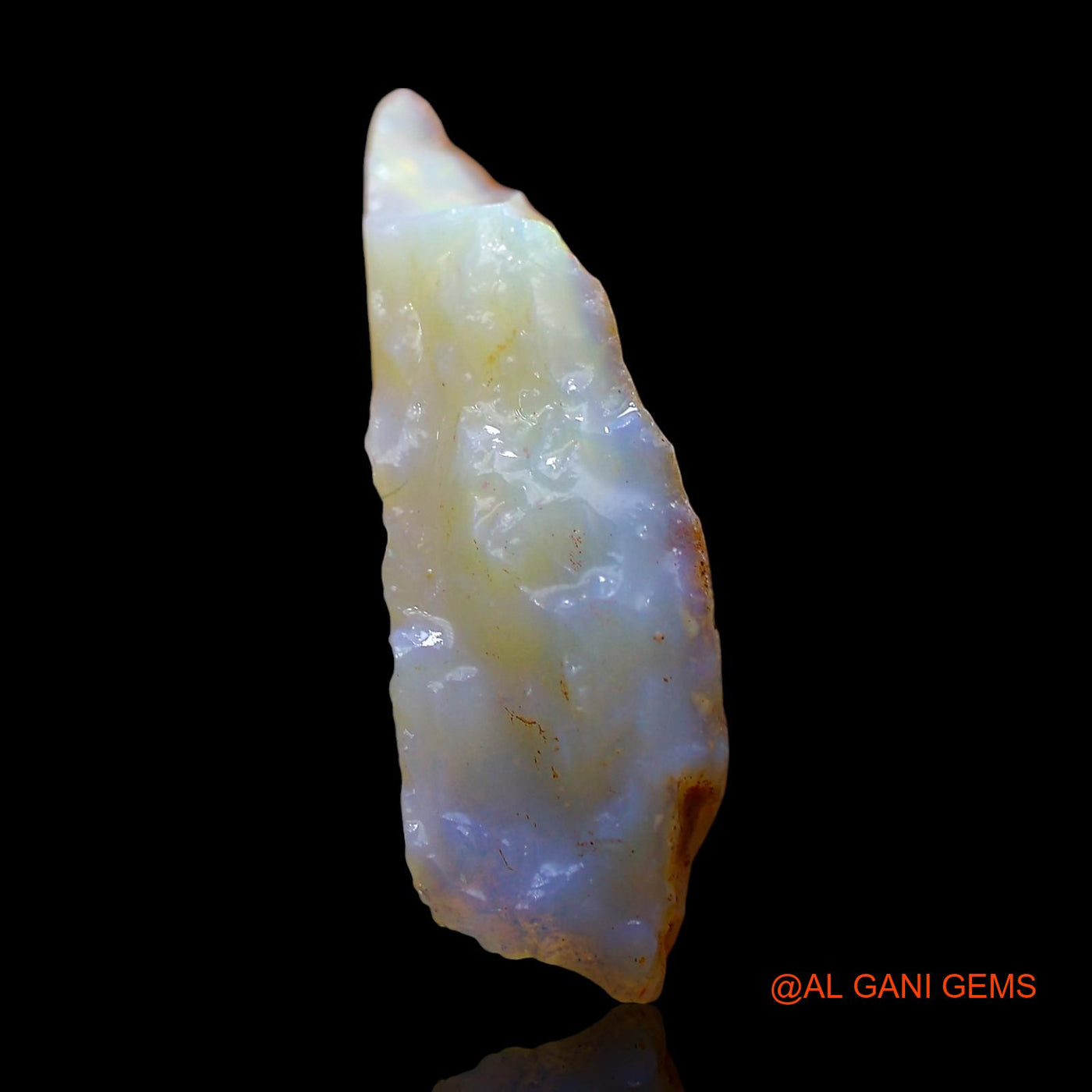 7.00 Cts Natural Australian Fire Opal Fancy Rough Loose Gemstone For Jewelry 23x12x7 mm RE-223