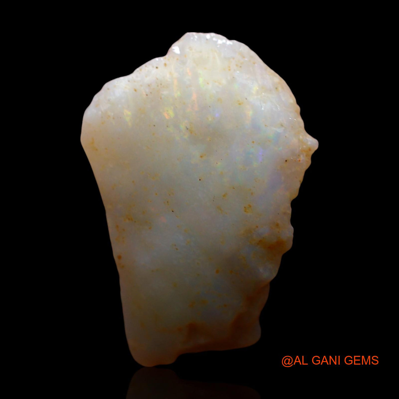 5.00 Cts Natural Australian Fire Opal Fancy Rough Loose Gemstone For Jewelry 21x14x4 mm RE-224