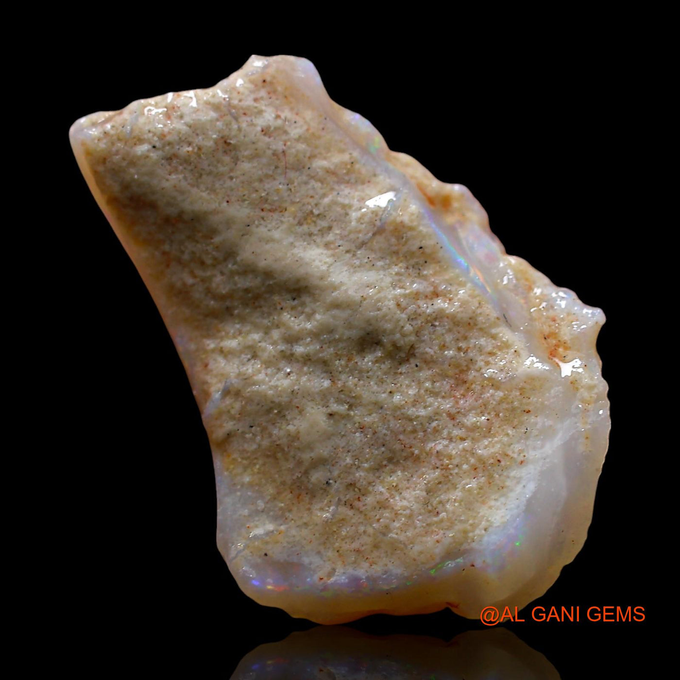 5.00 Cts Natural Australian Fire Opal Fancy Rough Loose Gemstone For Jewelry 21x14x4 mm RE-224