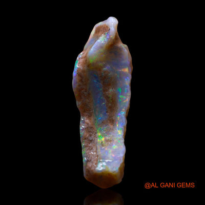 Natural Untreated Fire Opal Loose Gemstone Fancy Rough From Australia 6.00 Cts 20x11x6 mm RE-229