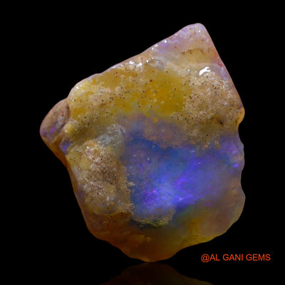 8.00 Cts Unheated Australian Fire Opal Loose Gemstone Fancy Rough Natural 16x15x6 mm RE-235