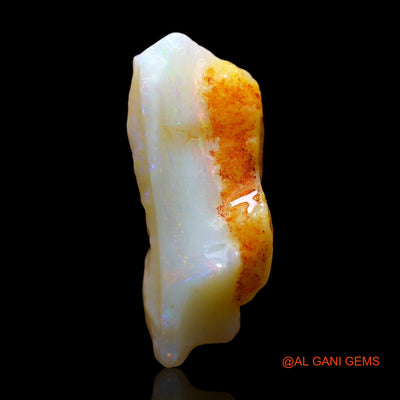 8.00 Cts Natural Australian Fire Opal Loose Gemstone Fancy Rough 20x11x8 mm RE-237